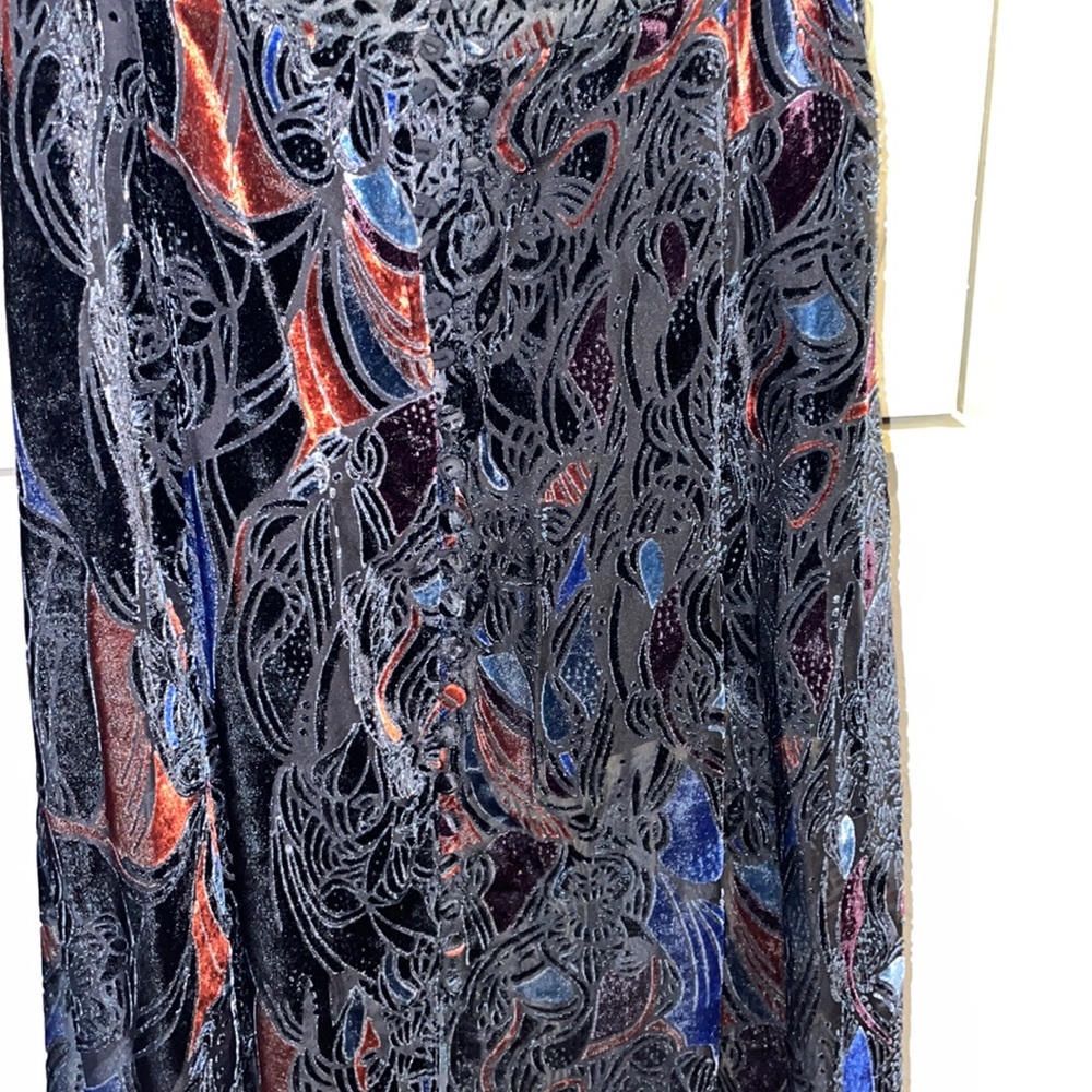 Button Free People maxi skirt with midi slip, size 4, worn once